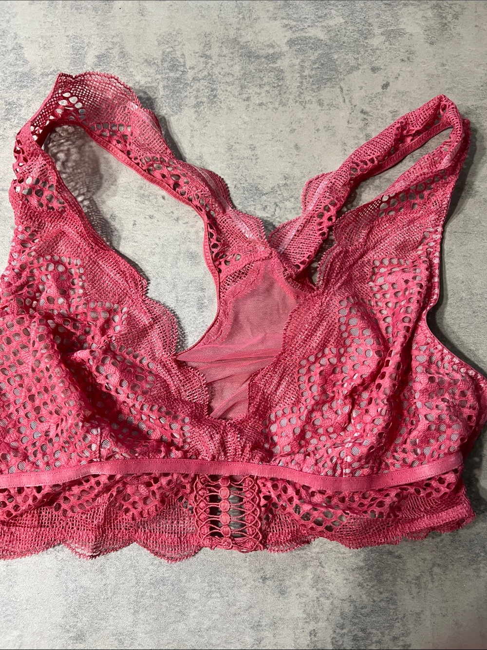 Victoria's Secret Pink Lace Bralette